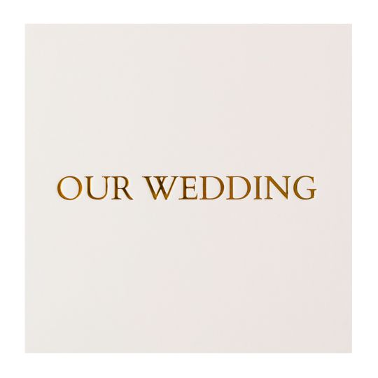 Heirloom book with wedding cover