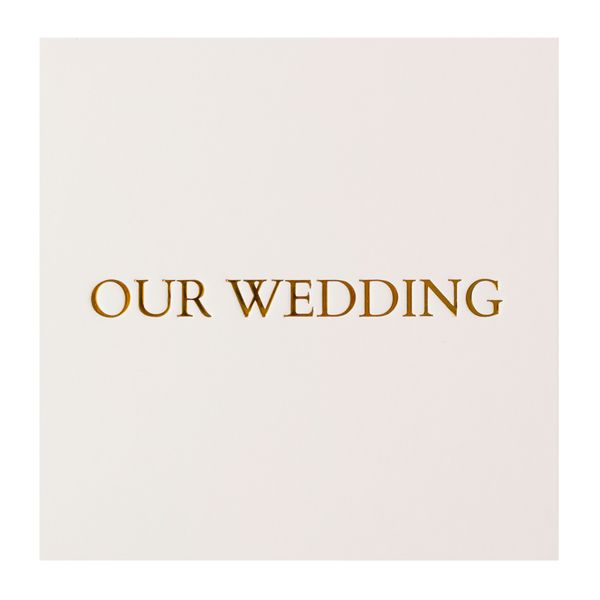 Heirloom book with wedding cover