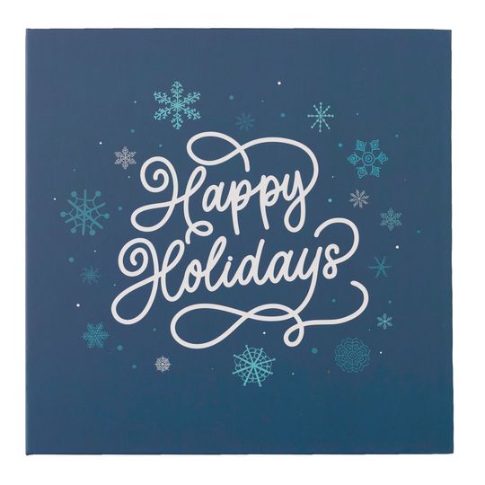 Heirloom book with holidays snowr