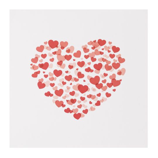 Heirloom book with heart cover